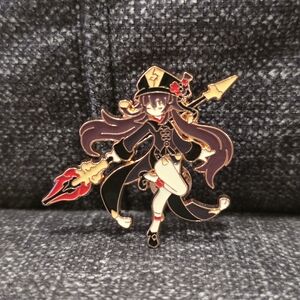 Hu Tao from the video game Anime Genshin Impact Enamel Pin